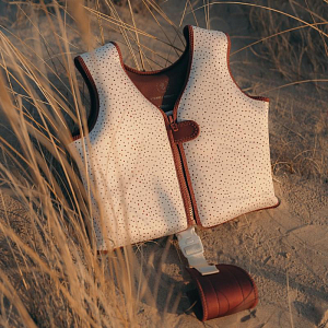 Жилет для плавания Mrs. Ertha "Unique Dots", шоколадная крошка